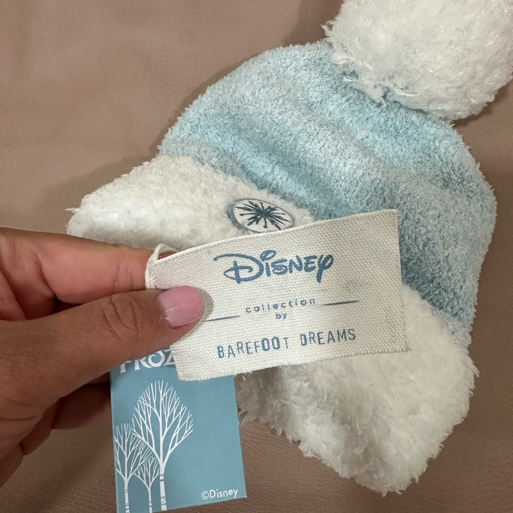 Disney Kids Blue and White Beanie - Picture 3 of 3